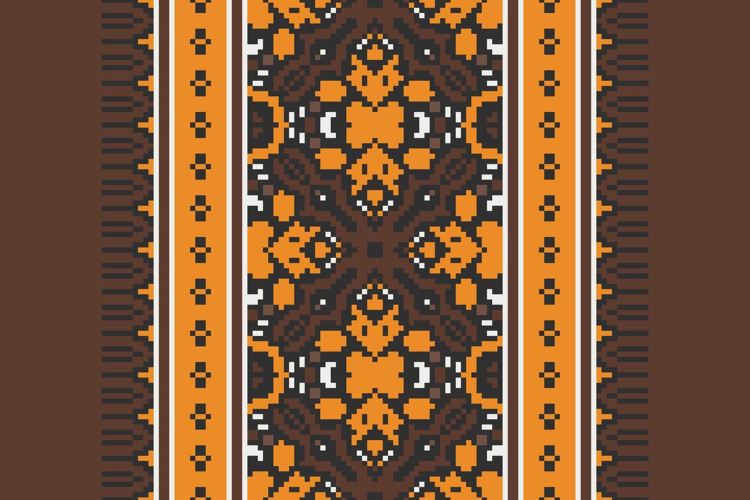 Tie dye Pattern Seamless Bandana print silk Motif embroidery, Pixel Ikat embroidery Design for Print scandinavian pattern saree ethnic nativity gypsy pattern vector
