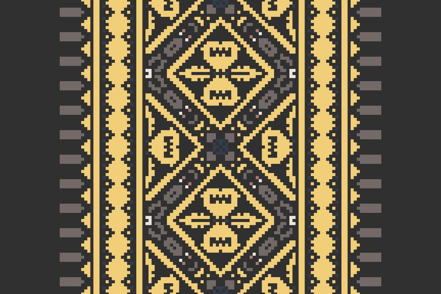 Tie dye Pattern Seamless Australian aboriginal pattern Motif embroidery, Pixel Ikat embroidery Design for Print scandinavian pattern saree ethnic nativity gypsy pattern vector