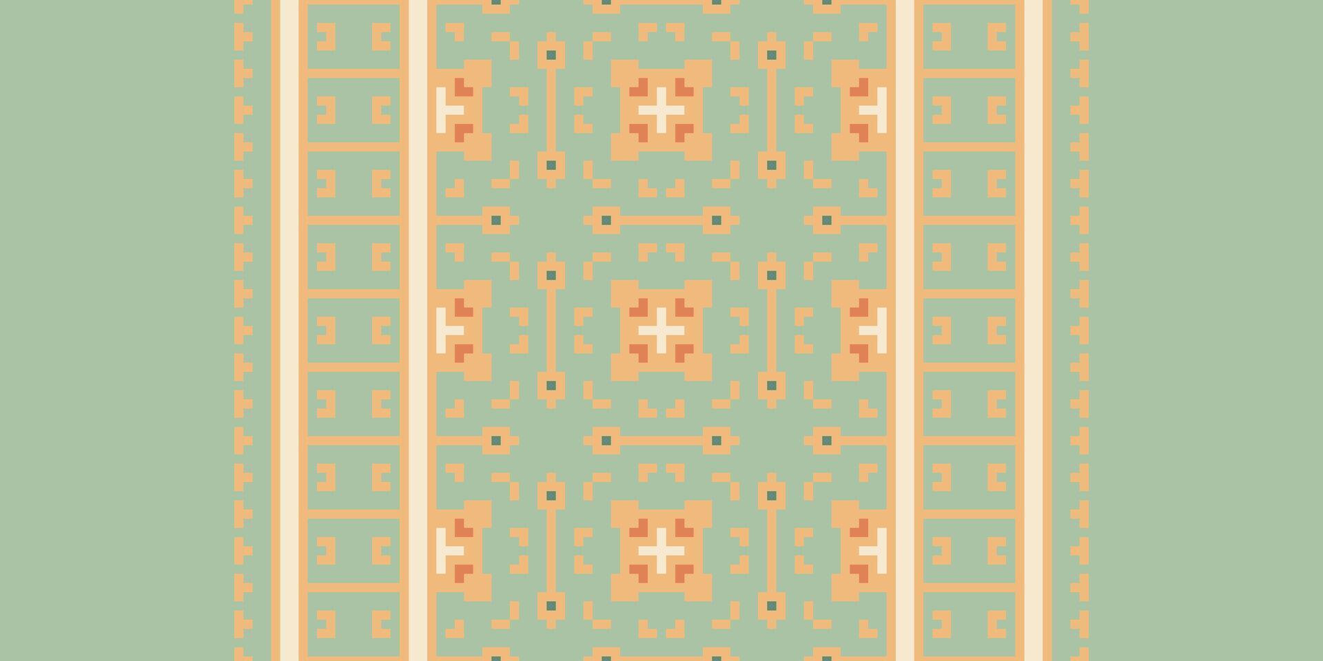 Navajo pattern Seamless Australian aboriginal pattern Motif embroidery, Pixel Ikat embroidery Design for Print australian curtain pattern geometric pillow model kurti mughal flowers vector