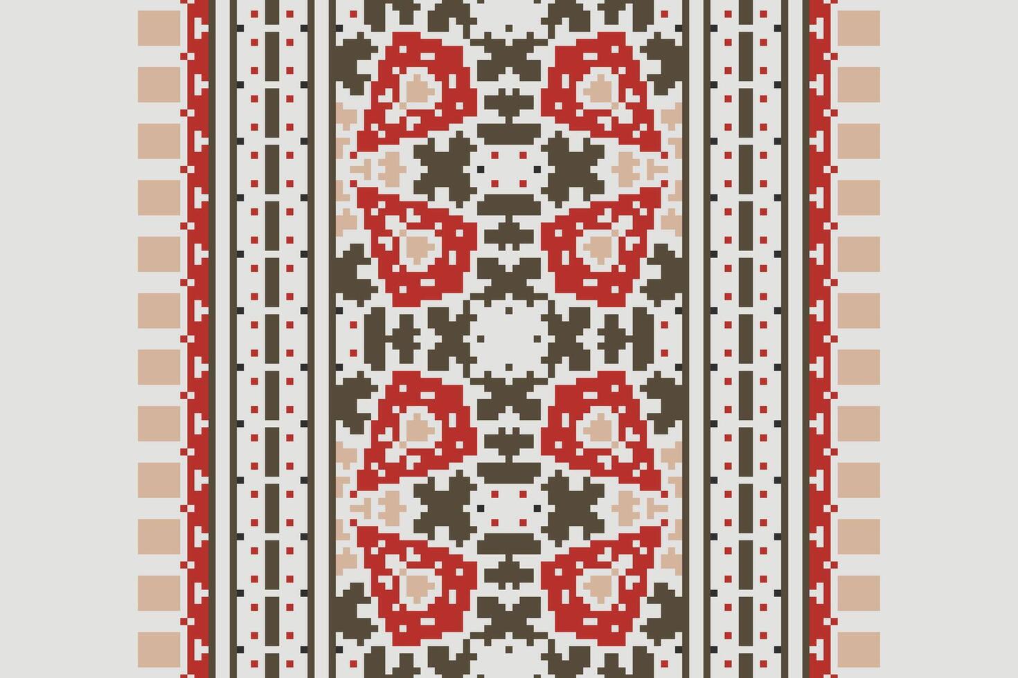 Tie dye Pattern Seamless Mughal architecture Motif embroidery, Pixel Ikat embroidery Design for Print australian curtain pattern geometric pillow model kurti mughal flowers vector