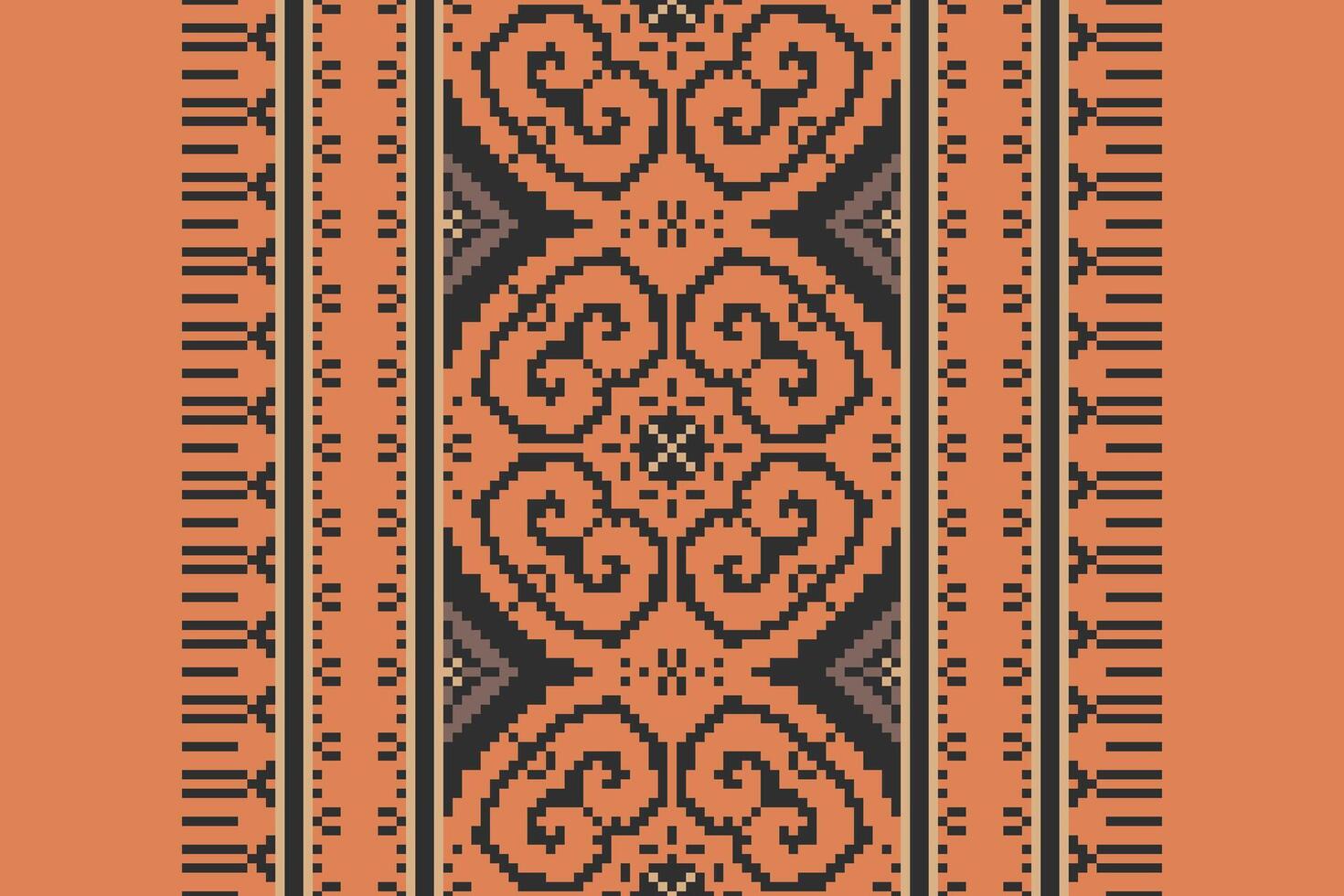 Tie dye Pattern Seamless Scandinavian pattern Motif embroidery, Pixel Ikat embroidery Design for Print scarf hijab pattern kerchief Pixel Ikat Silk kurti model mughal patterns vector