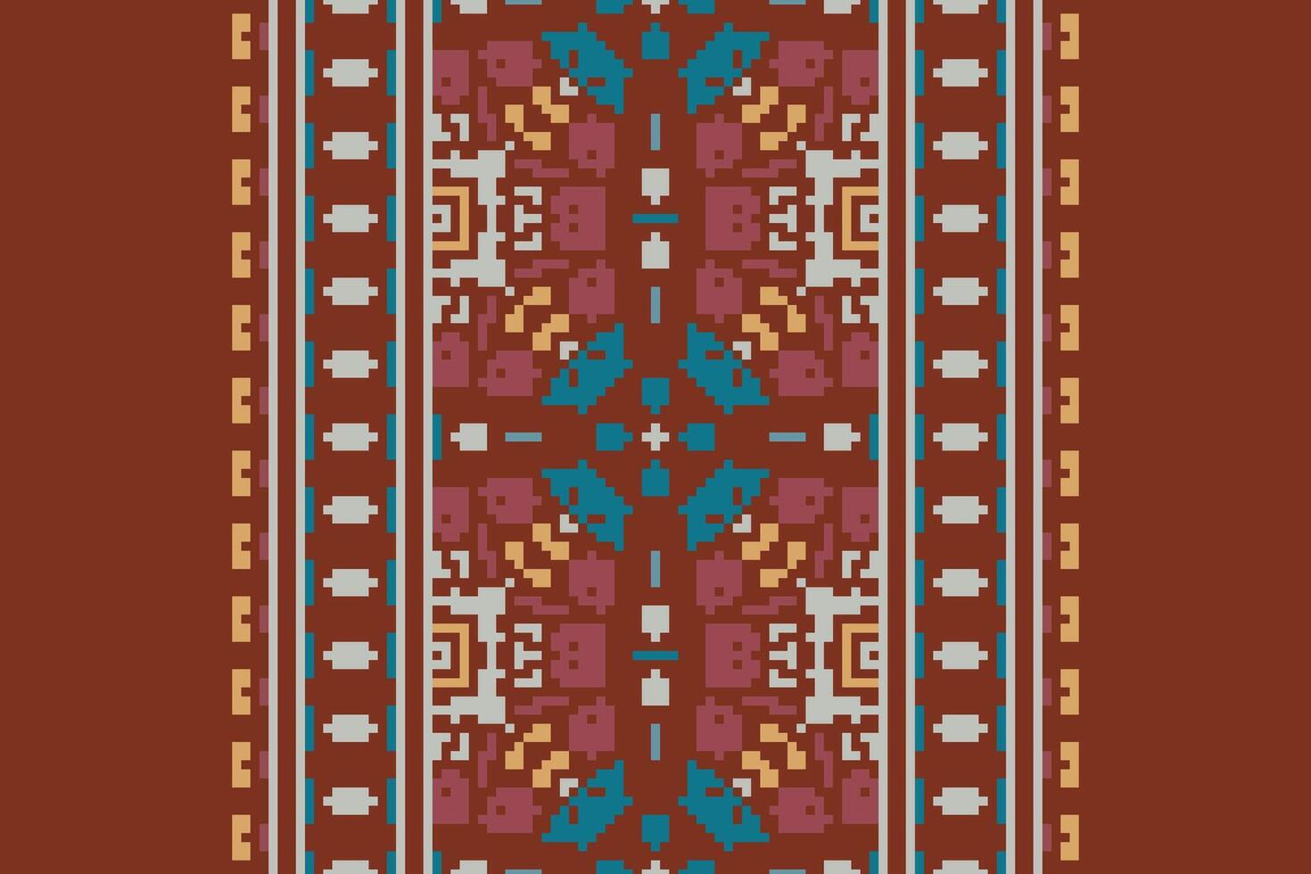 Tie dye Pattern Seamless Scandinavian pattern Motif embroidery, Pixel Ikat embroidery Design for Print lace pattern turkish ceramic ancient egypt art jacquard pattern vector