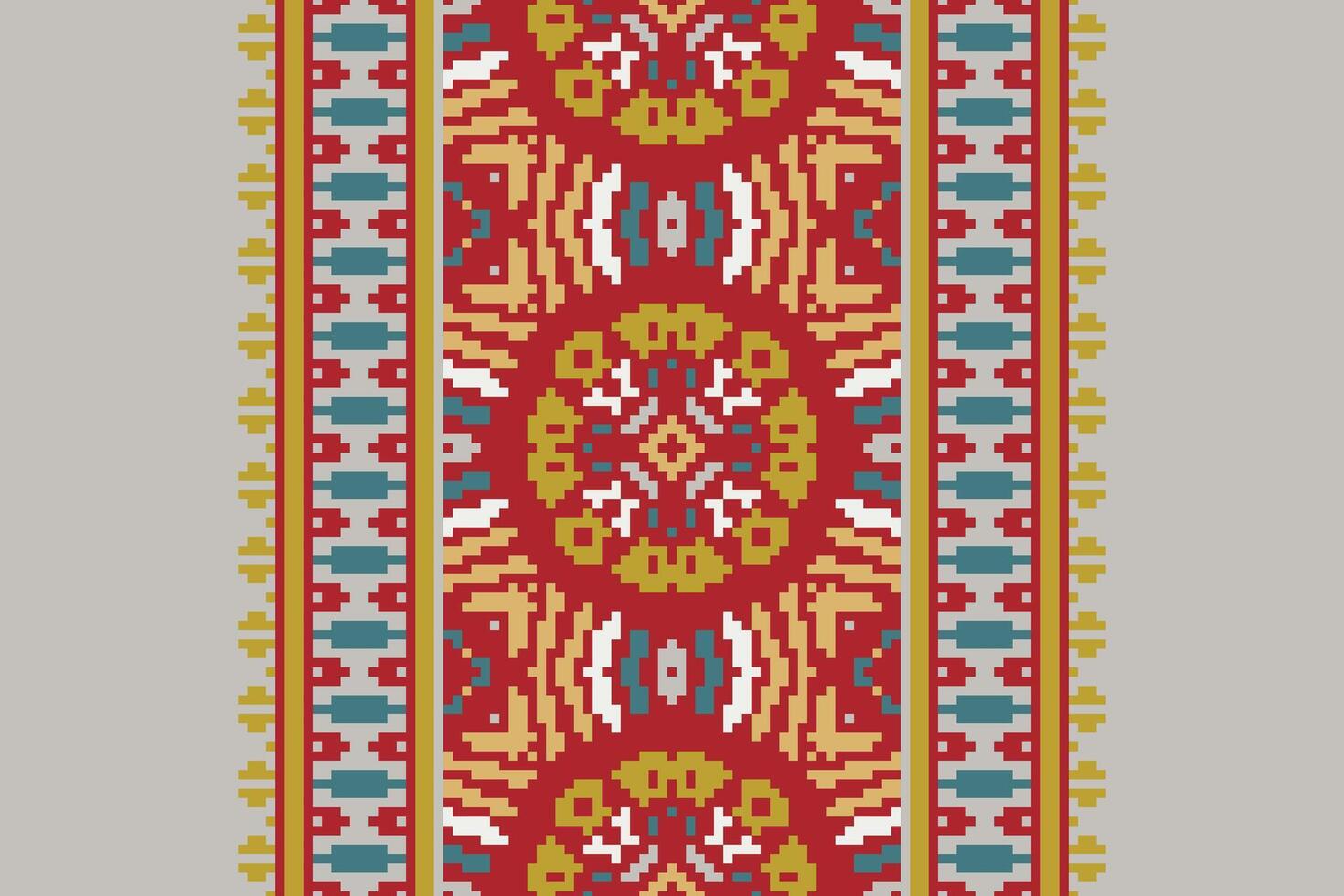 Baroque pattern Seamless Native American, Motif embroidery, Pixel Ikat embroidery Design for Print lace pattern seamless pattern vintage shibori jacquard seamless vector