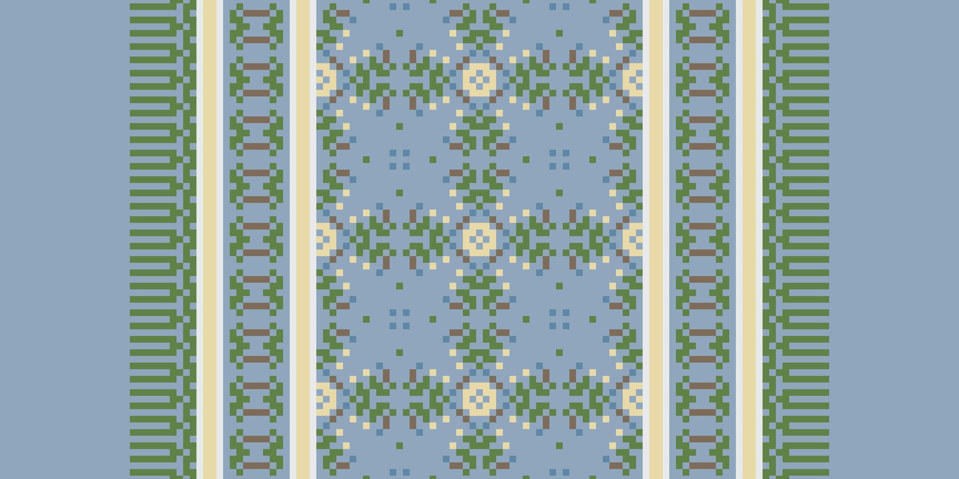 Navajo pattern Seamless Australian aboriginal pattern Motif embroidery, Pixel Ikat embroidery Design for Print scandinavian pattern saree ethnic nativity gypsy pattern vector