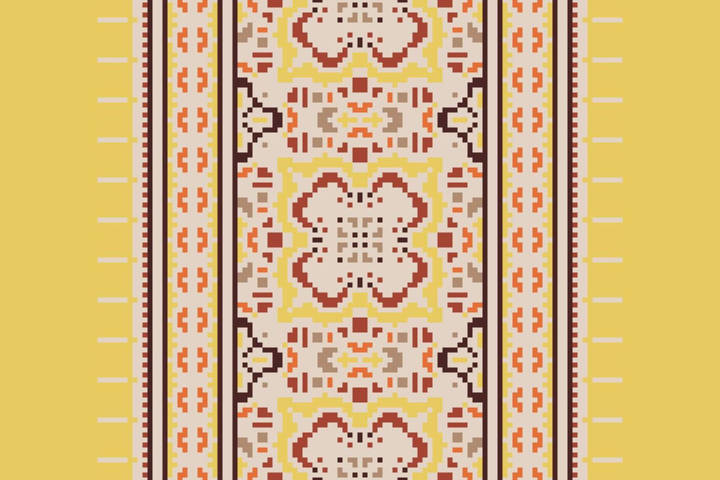 Dupatta pattern Seamless Australian aboriginal pattern Motif embroidery, Pixel Ikat embroidery Design for Print australian curtain pattern geometric pillow model kurti mughal flowers vector