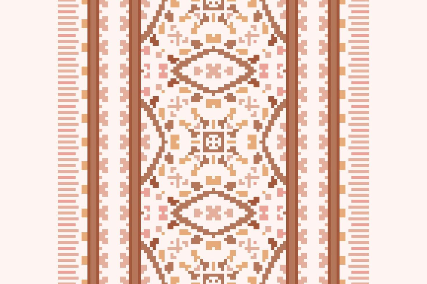 Dupatta pattern Seamless Scandinavian pattern Motif embroidery, Pixel Ikat embroidery Design for Print kurta pattern mughal motifs tapestry pattern floral repeat vector