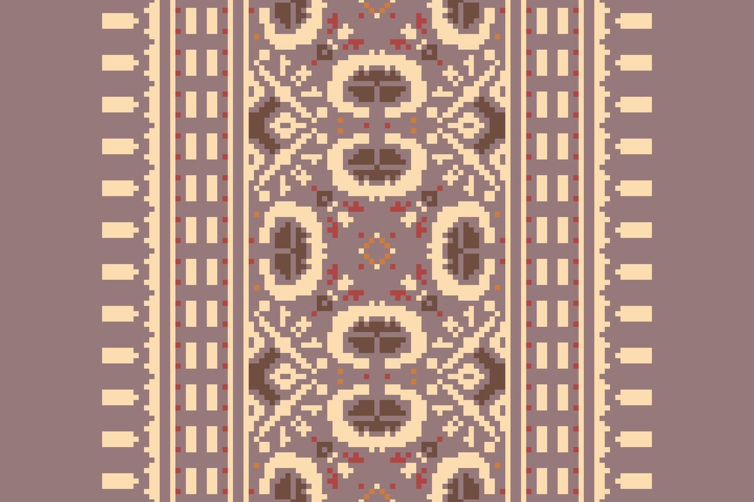 Ancient patterns Seamless Australian aboriginal pattern Motif embroidery, Pixel Ikat embroidery Design for Print kurta pattern mughal motifs tapestry pattern floral repeat vector
