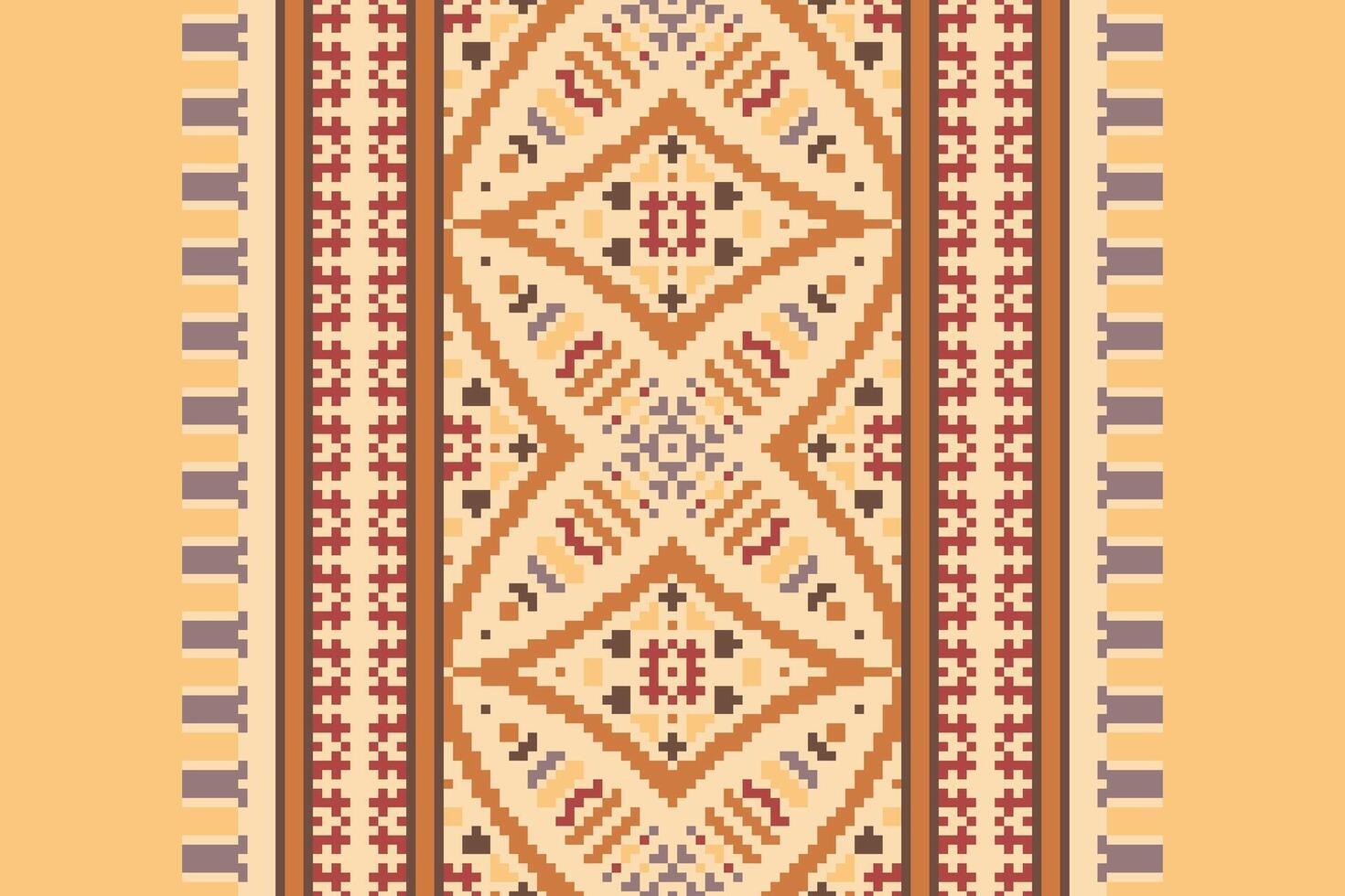 Ancient patterns Seamless Australian aboriginal pattern Motif embroidery, Pixel Ikat embroidery Design for Print scarf hijab pattern kerchief Pixel Ikat Silk kurti model mughal patterns vector