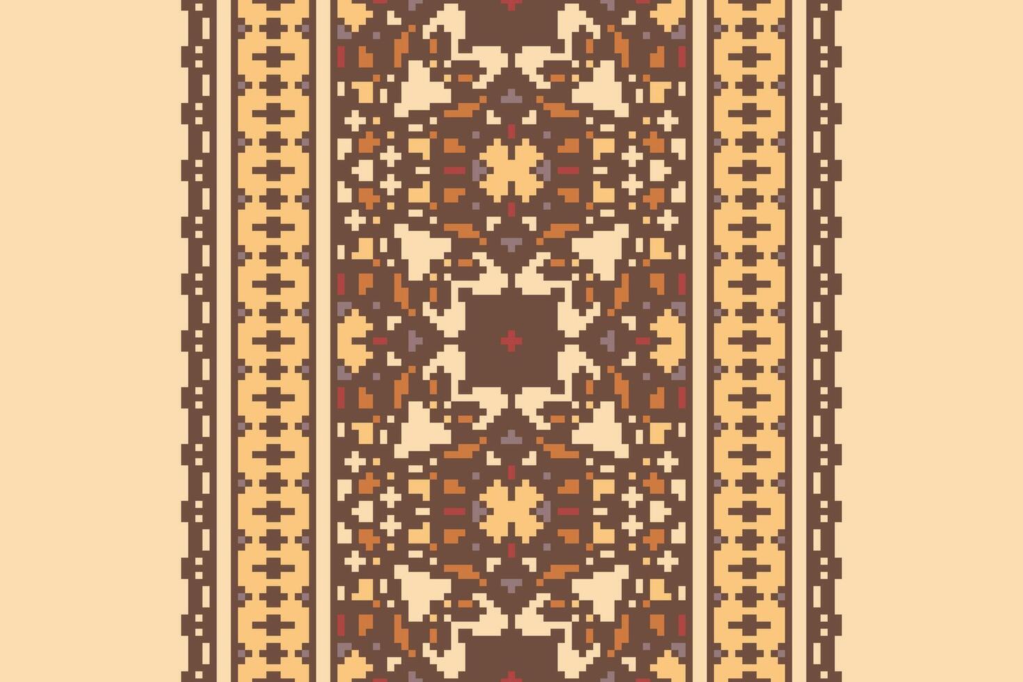 Ancient patterns Seamless Australian aboriginal pattern Motif embroidery, Pixel Ikat embroidery Design for Print australian curtain pattern geometric pillow model kurti mughal flowers vector