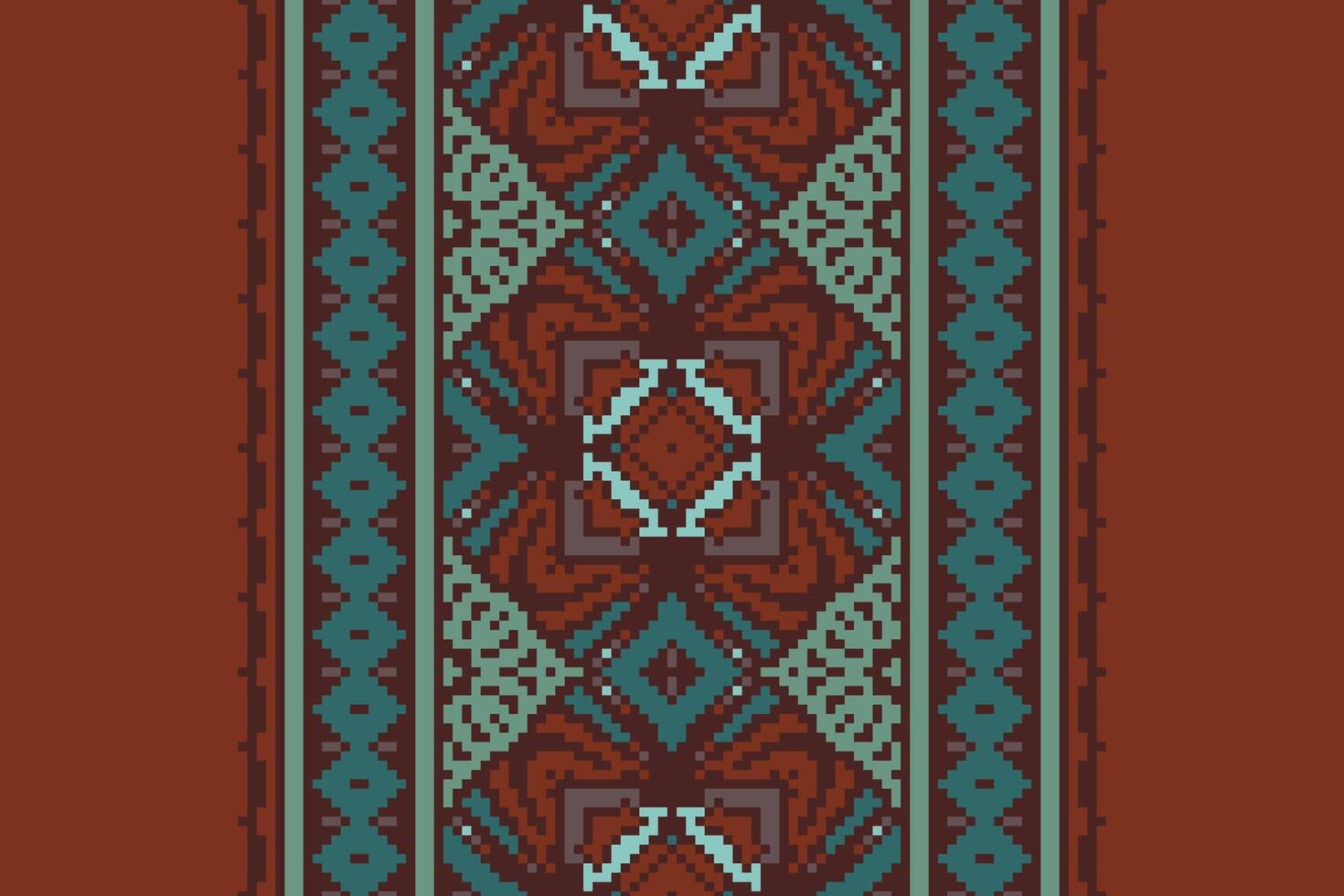 Ancient patterns Seamless Australian aboriginal pattern Motif embroidery, Pixel Ikat embroidery Design for Print scandinavian pattern saree ethnic nativity gypsy pattern vector