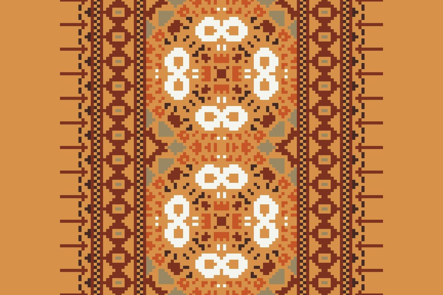 Bukhara pattern Seamless Australian aboriginal pattern Motif embroidery, Pixel Ikat embroidery Design for Print lace pattern turkish ceramic ancient egypt art jacquard pattern vector