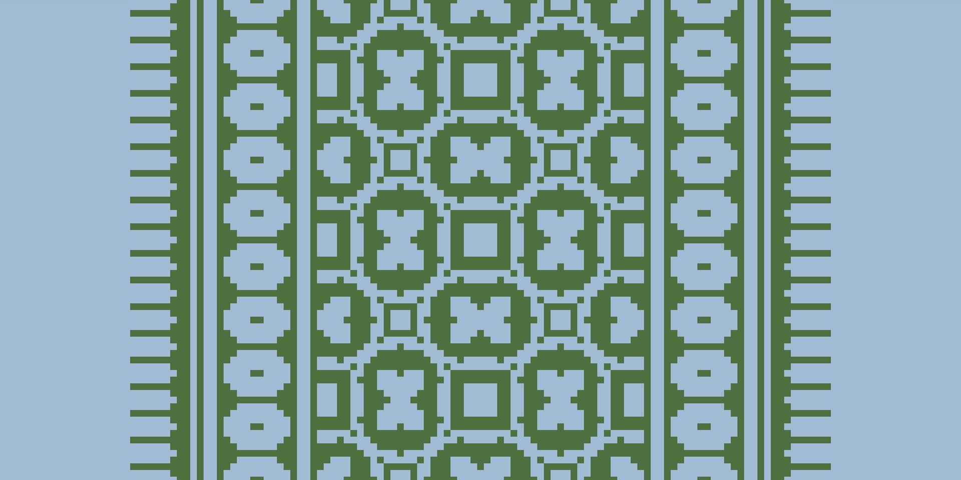Navajo pattern Seamless Scandinavian pattern Motif embroidery, Pixel Ikat embroidery Design for Print indigenous art aboriginal art pattern floral kurti mughal border vector