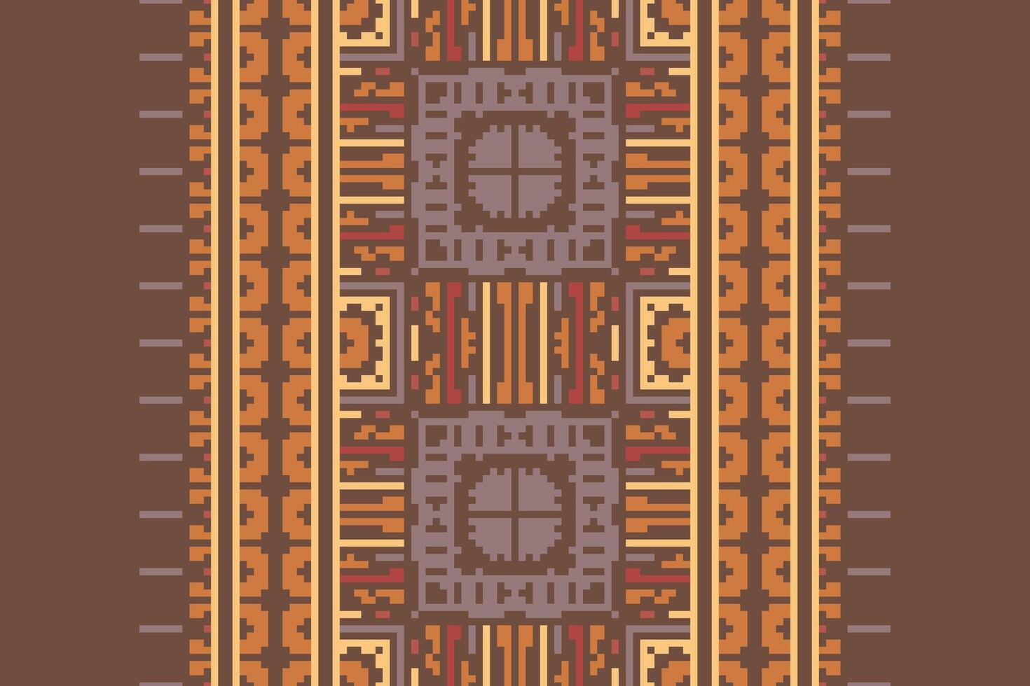 Peruvian pattern Seamless Bandana print silk Motif embroidery, Pixel Ikat embroidery Design for Print lace pattern seamless pattern vintage shibori jacquard seamless vector