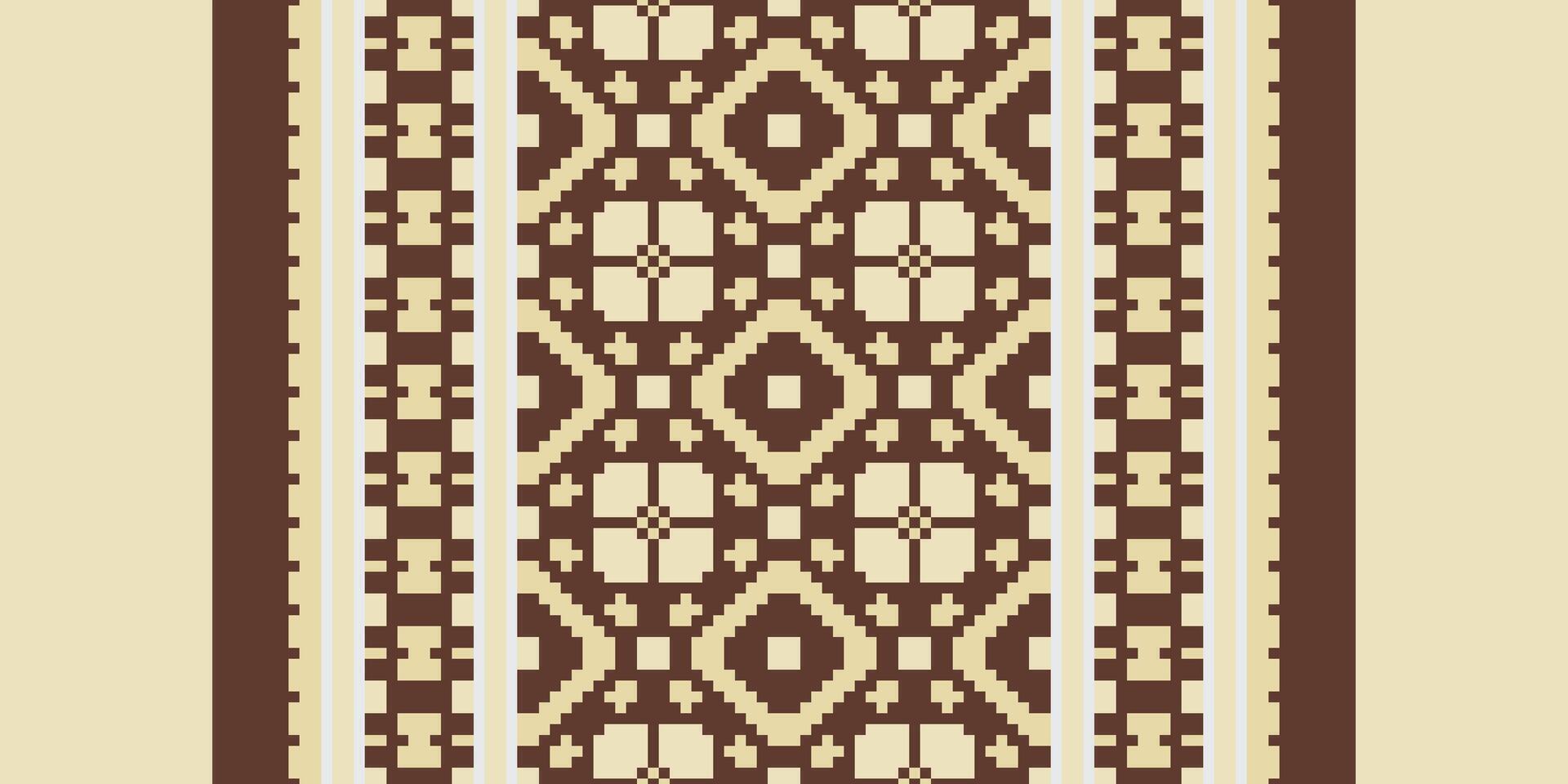 Patchwork pattern Seamless Native American, Motif embroidery, Pixel Ikat embroidery Design for Print scandinavian pattern saree ethnic nativity gypsy pattern vector