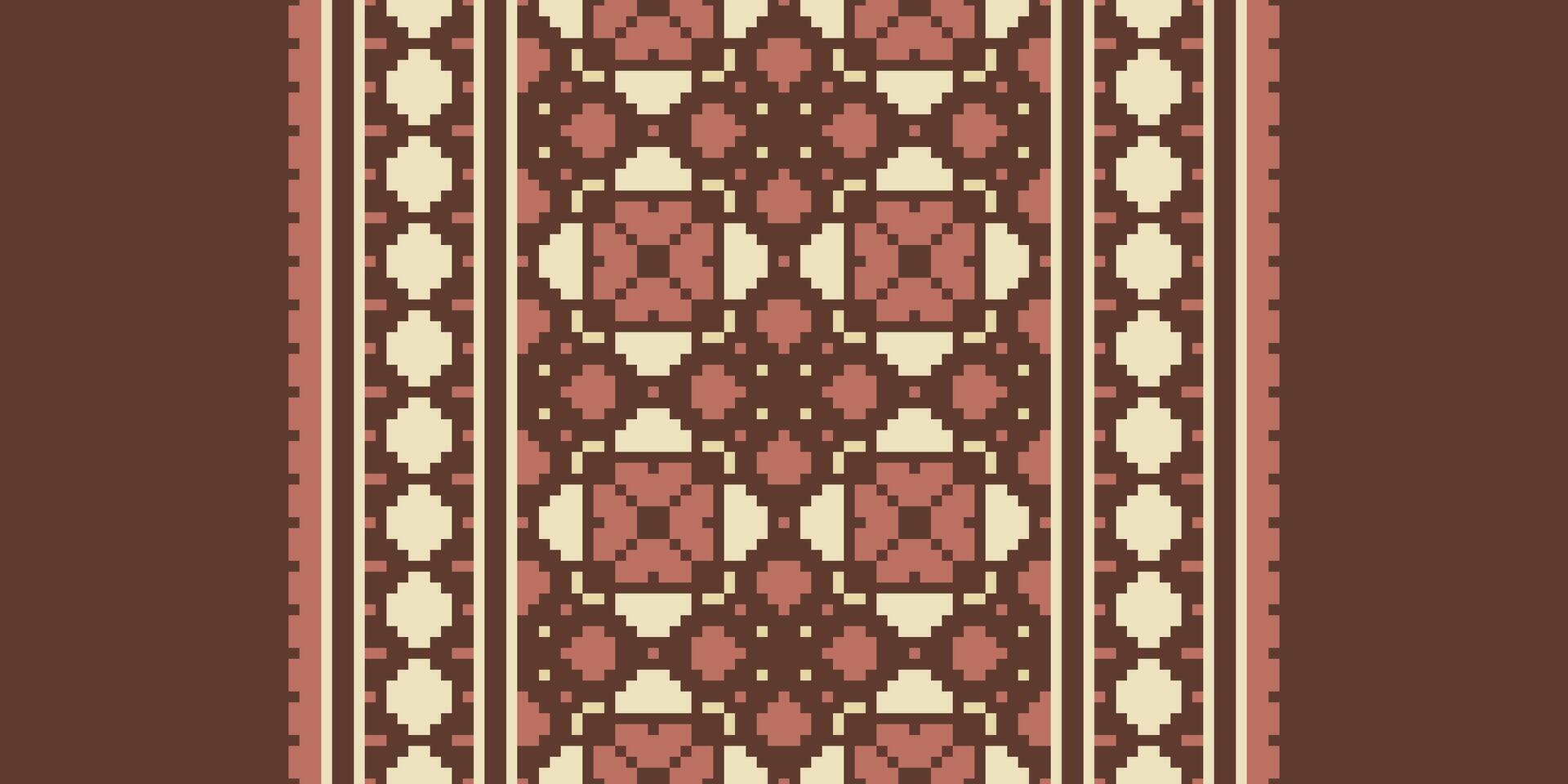 Patchwork pattern Seamless Bandana print silk Motif embroidery, Pixel Ikat embroidery Design for Print 60s paisley tie dye damascus ornament rugs hipster kurta pajama vector