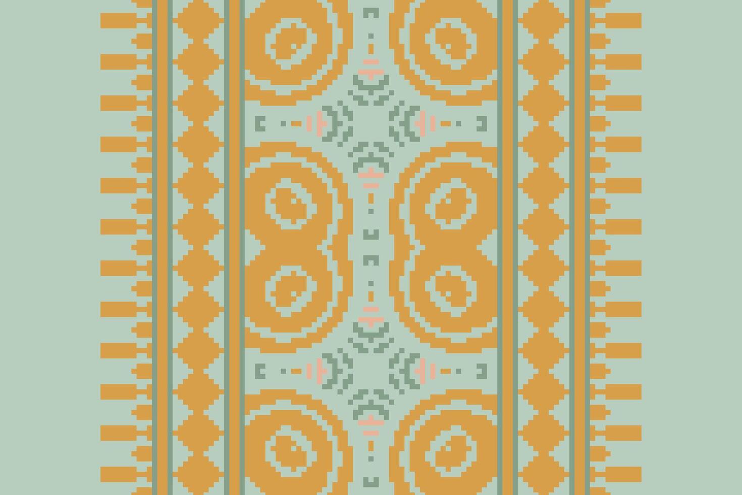 Patola sari Seamless Australian aboriginal pattern Motif embroidery, Pixel Ikat embroidery Design for Print scandinavian pattern saree ethnic nativity gypsy pattern vector