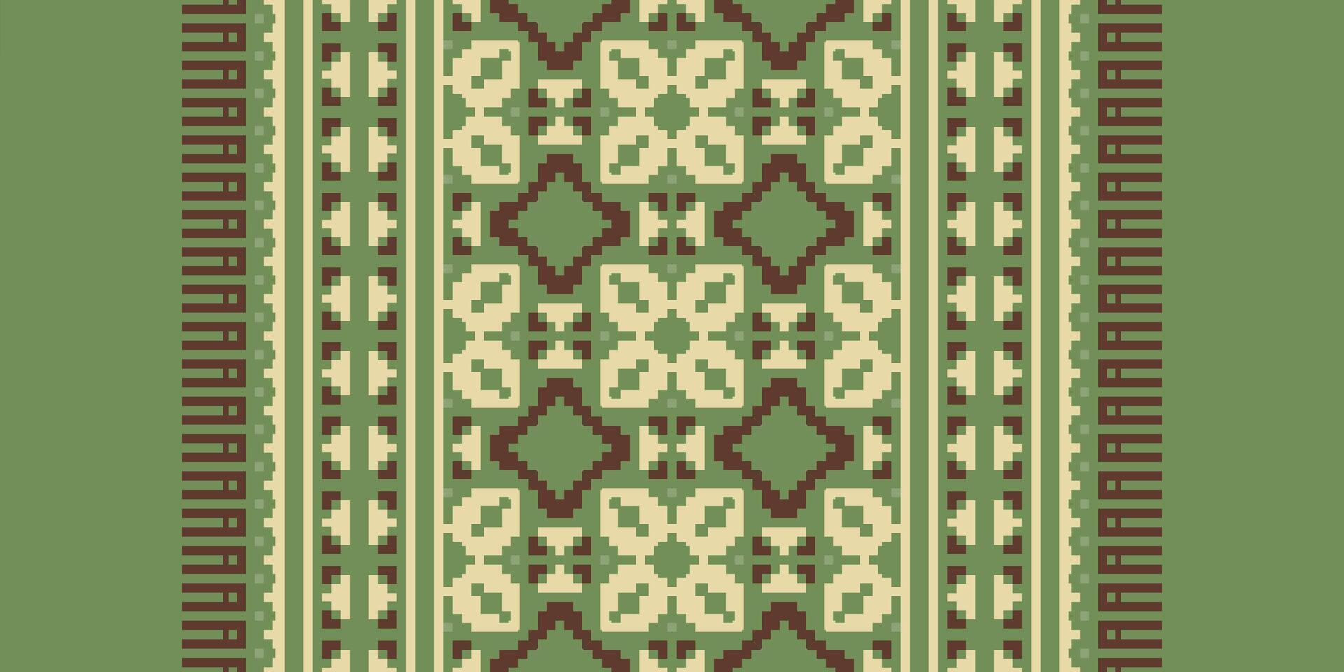 Patchwork pattern Seamless Bandana print silk Motif embroidery, Pixel Ikat embroidery Design for Print kurta pattern mughal motifs tapestry pattern floral repeat vector