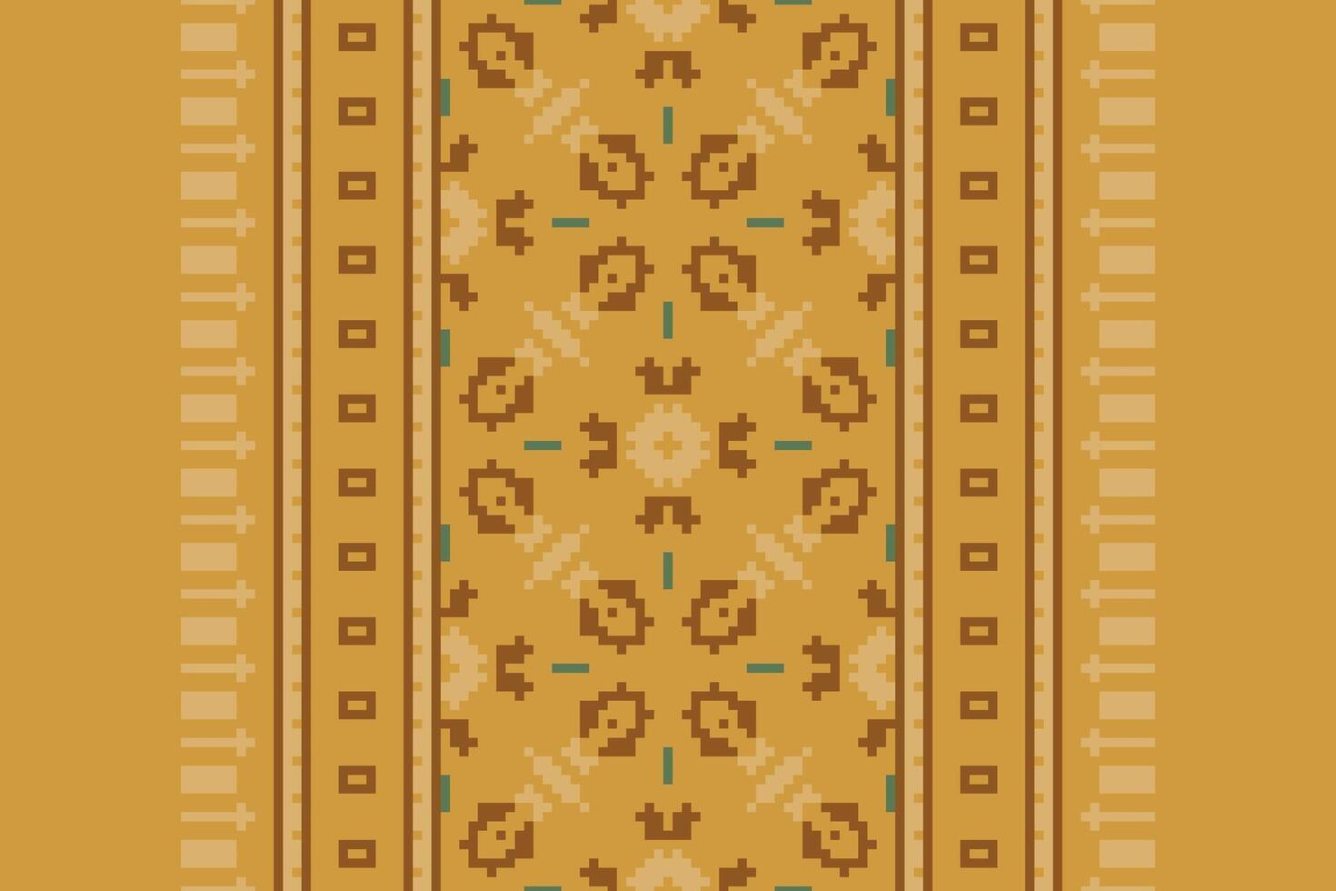 Kilim Pattern Seamless Bandana print silk Motif embroidery, Pixel Ikat embroidery Design for Print lace pattern seamless pattern vintage shibori jacquard seamless vector