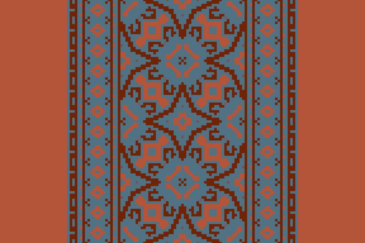 Kilim Pattern Seamless Scandinavian pattern Motif embroidery, Pixel Ikat embroidery Design for Print lace pattern seamless pattern vintage shibori jacquard seamless vector