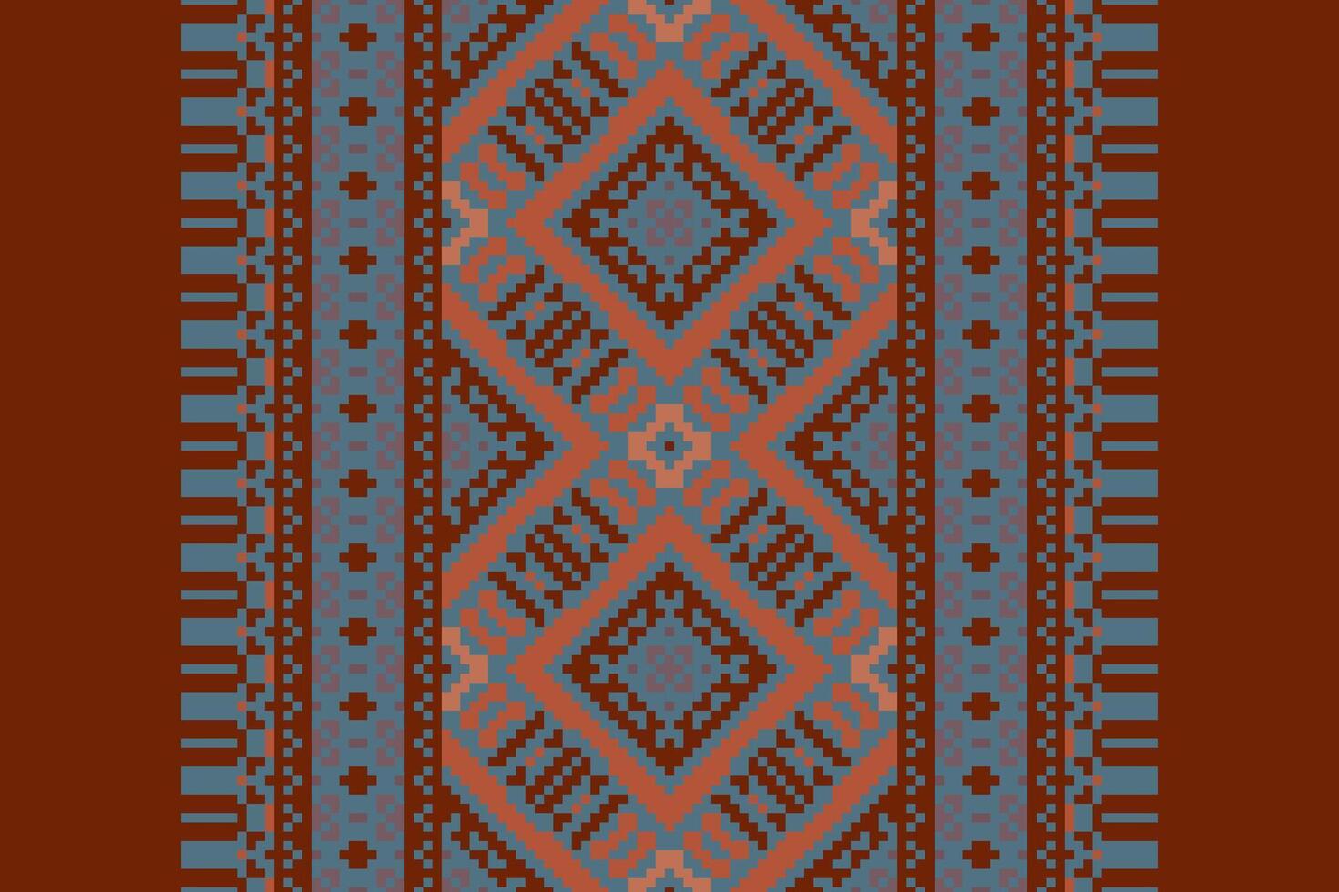 Kilim Pattern Seamless Scandinavian pattern Motif embroidery, Pixel Ikat embroidery Design for Print lace pattern turkish ceramic ancient egypt art jacquard pattern vector