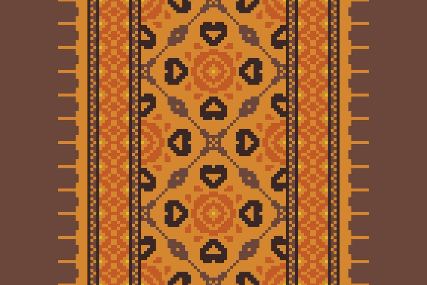 Salwar Pattern Seamless Native American, Motif embroidery, Pixel Ikat embroidery Design for Print border embroidery ancient egypt vector