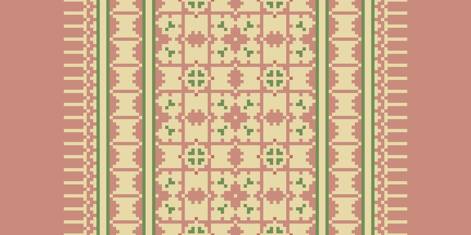 Patchwork pattern Seamless Australian aboriginal pattern Motif embroidery, Pixel Ikat embroidery Design for Print border embroidery ancient egypt vector