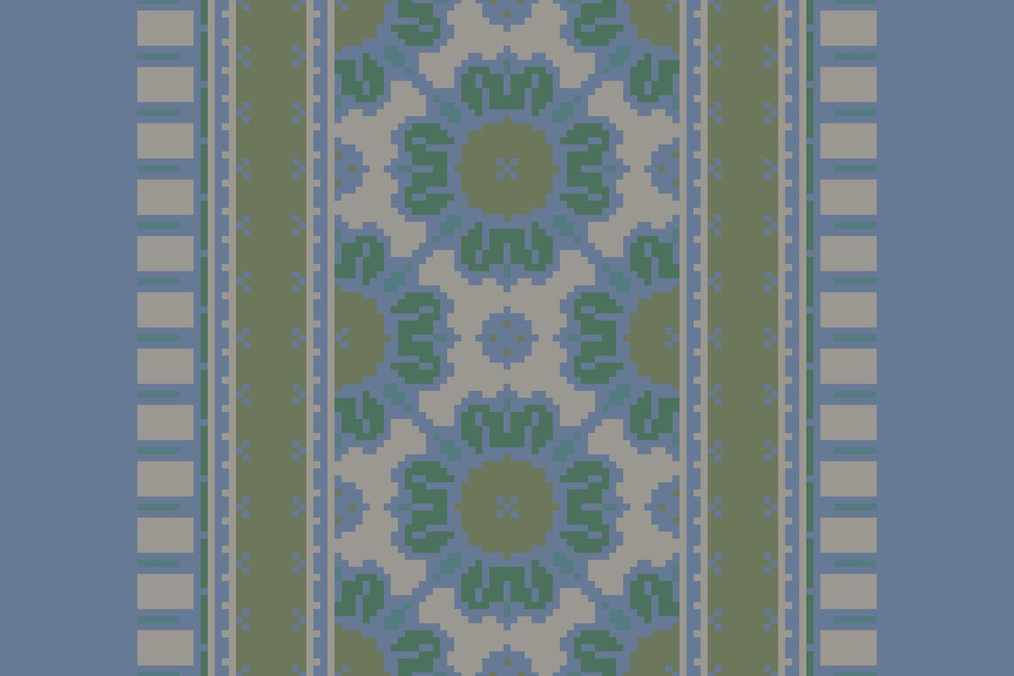 Salwar Pattern Seamless Scandinavian pattern Motif embroidery, Pixel Ikat embroidery Design for Print border embroidery ancient egypt vector