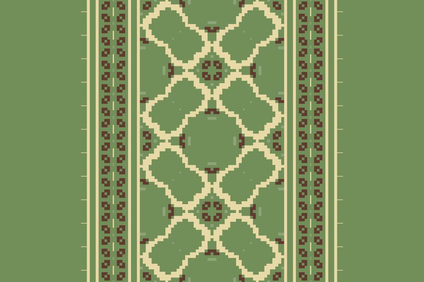 Anarkali Pattern Seamless Native American, Motif embroidery, Pixel Ikat embroidery Design for Print jacquard slavic pattern folklore pattern kente arabesque vector