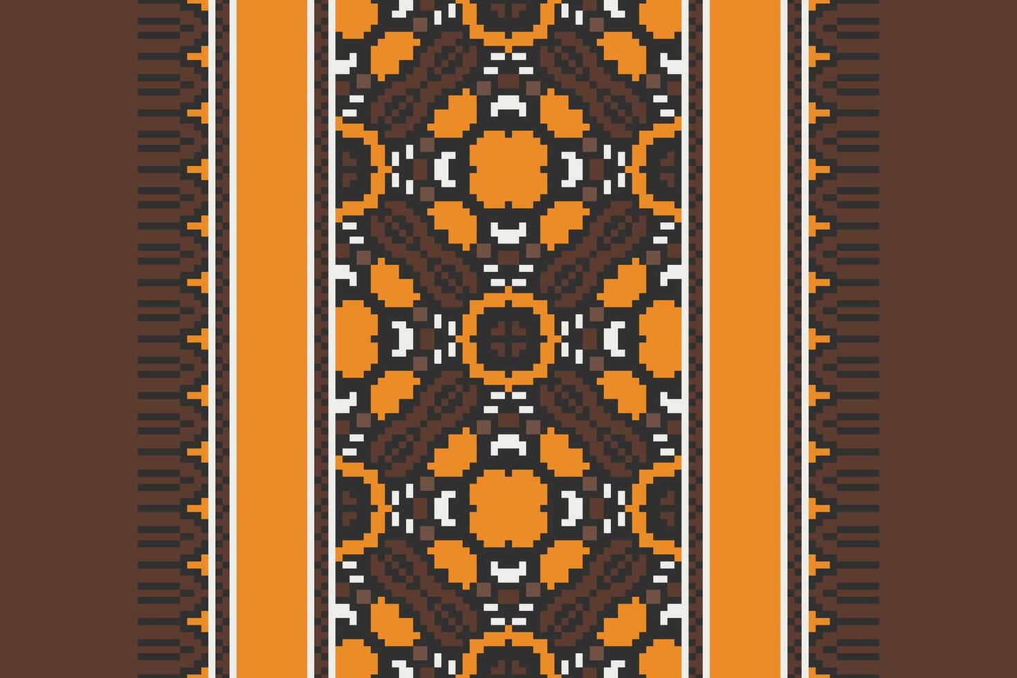 Anarkali frock design Seamless Mughal architecture Motif embroidery, Pixel Ikat embroidery Design for Print tie dyeing pillowcase sambal puri kurti mughal architecture vector