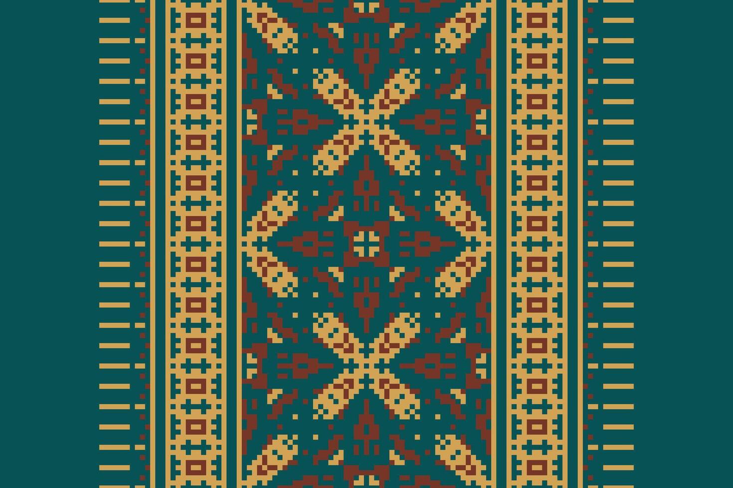 Kurta Pattern Seamless Bandana print silk Motif embroidery, Pixel Ikat embroidery Design for Print lace pattern seamless pattern vintage shibori jacquard seamless vector