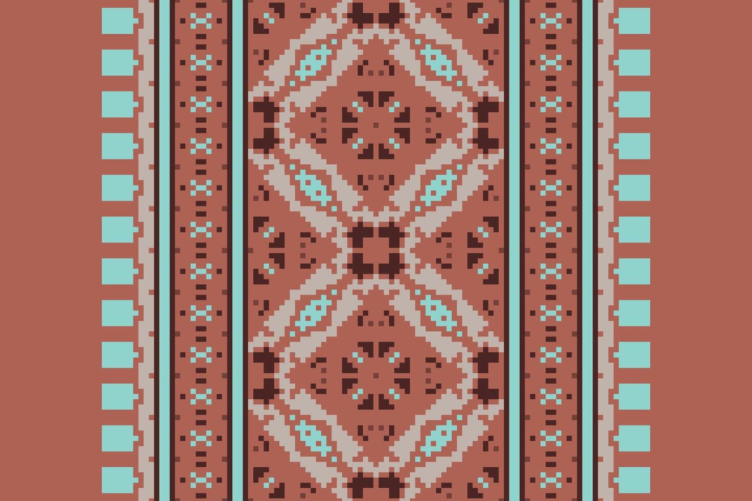 Kurta Pattern Seamless Mughal architecture Motif embroidery, Pixel Ikat embroidery Design for Print australian curtain pattern geometric pillow model kurti mughal flowers vector