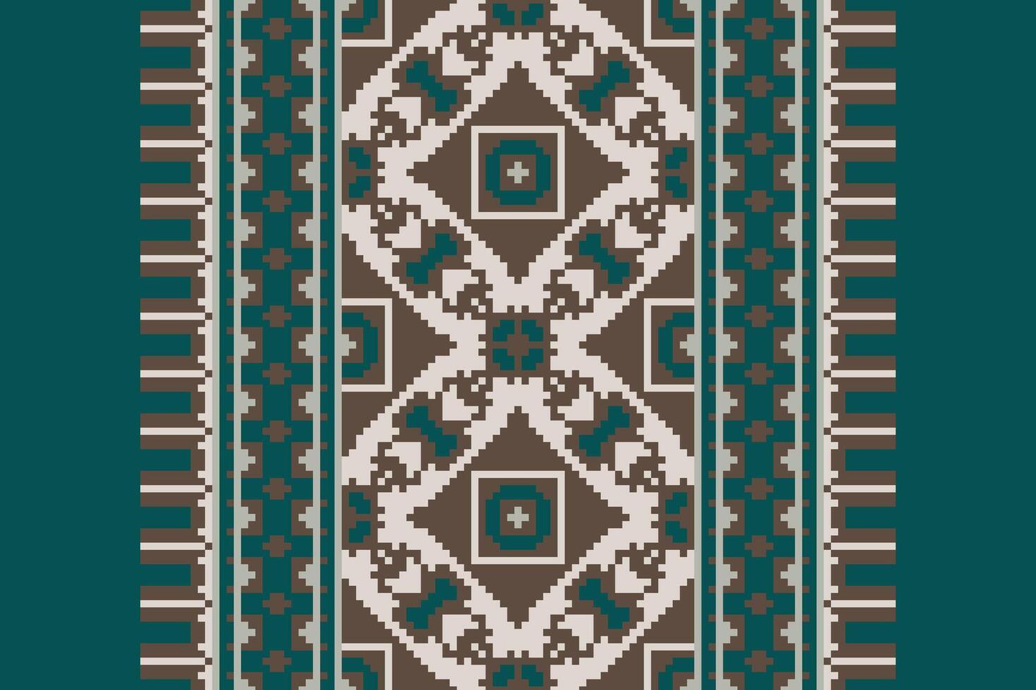 Punjabi Pattern Seamless Native American, Motif embroidery, Pixel Ikat embroidery Design for Print jacquard slavic pattern folklore pattern kente arabesque vector