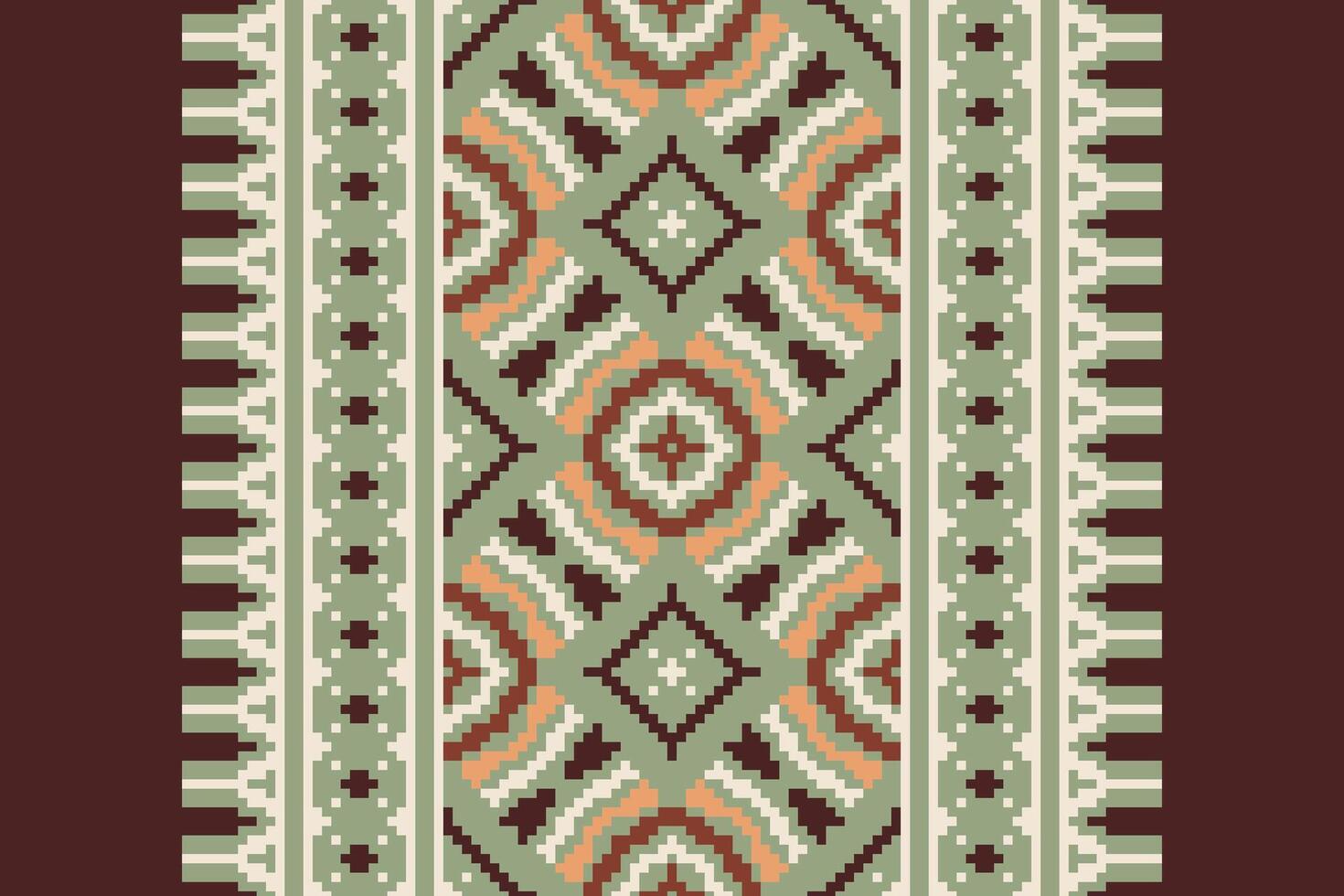 Punjabi Pattern Seamless Australian aboriginal pattern Motif embroidery, Pixel Ikat embroidery Design for Print kurta pattern mughal motifs tapestry pattern floral repeat vector