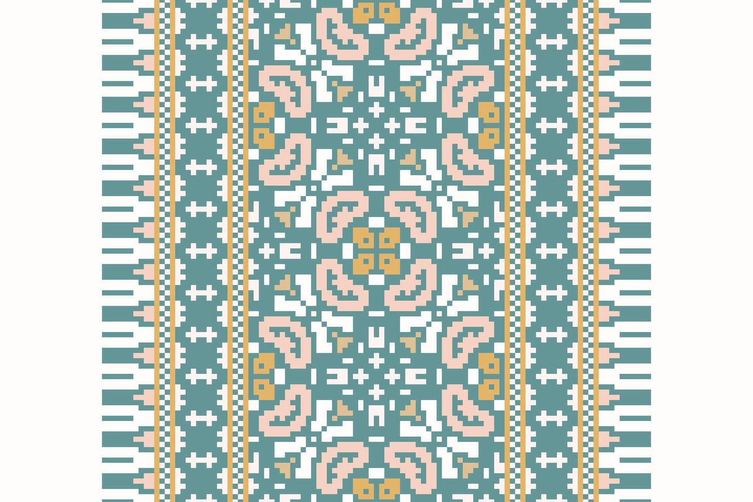 Punjabi Pattern Seamless Australian aboriginal pattern Motif embroidery, Pixel Ikat embroidery Design for Print lace pattern seamless pattern vintage shibori jacquard seamless vector