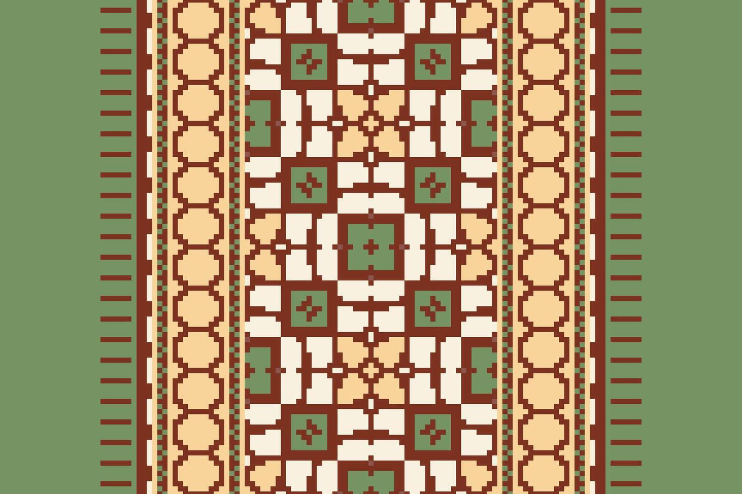 Churidar Pattern Seamless Native American, Motif embroidery, Pixel Ikat embroidery Design for Print scarf hijab pattern kerchief Pixel Ikat Silk kurti model mughal patterns vector