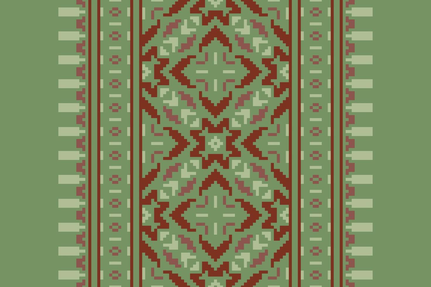 Churidar Pattern Seamless Native American, Motif embroidery, Pixel Ikat embroidery Design for Print kurta pattern mughal motifs tapestry pattern floral repeat vector