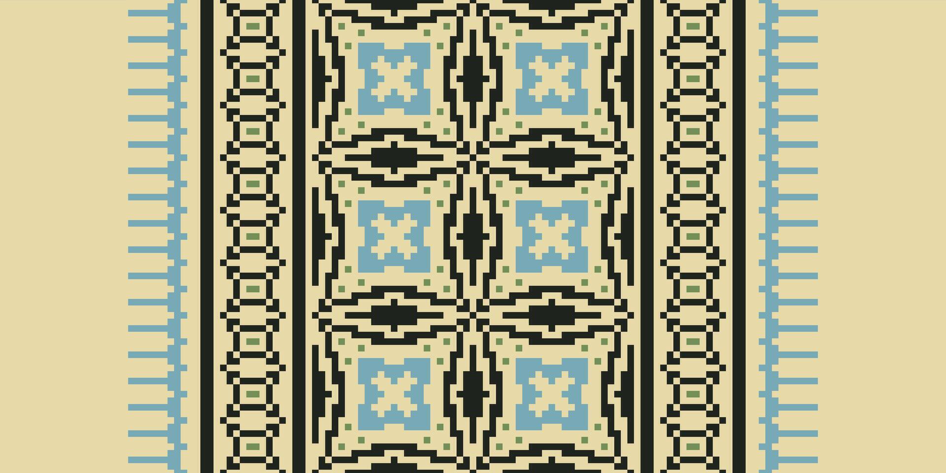 Tie dye Pattern Seamless Native American, Motif embroidery, Pixel Ikat embroidery Design for Print lace pattern seamless pattern vintage shibori jacquard seamless vector
