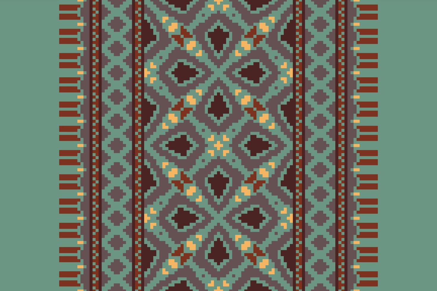 Churidar Pattern Seamless Scandinavian pattern Motif embroidery, Pixel Ikat embroidery Design for Print australian curtain pattern geometric pillow model kurti mughal flowers vector