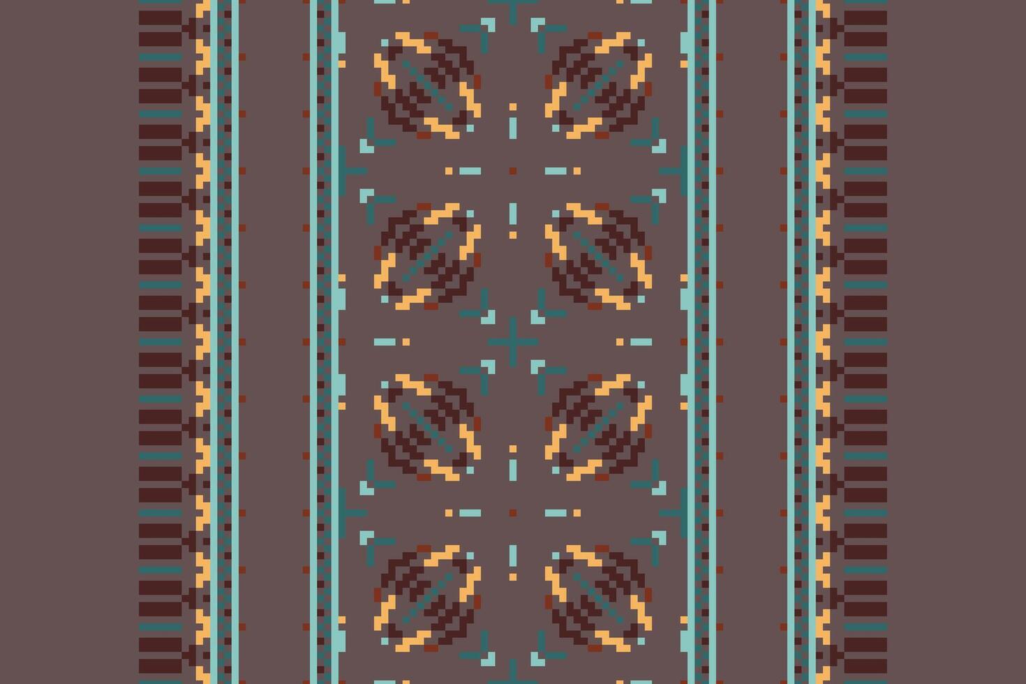 Churidar Pattern Seamless Scandinavian pattern Motif embroidery, Pixel Ikat embroidery Design for Print scarf hijab pattern kerchief Pixel Ikat Silk kurti model mughal patterns vector