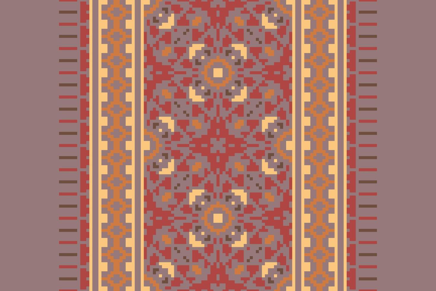 Churidar Pattern Seamless Scandinavian pattern Motif embroidery, Pixel Ikat embroidery Design for Print scandinavian pattern saree ethnic nativity gypsy pattern vector