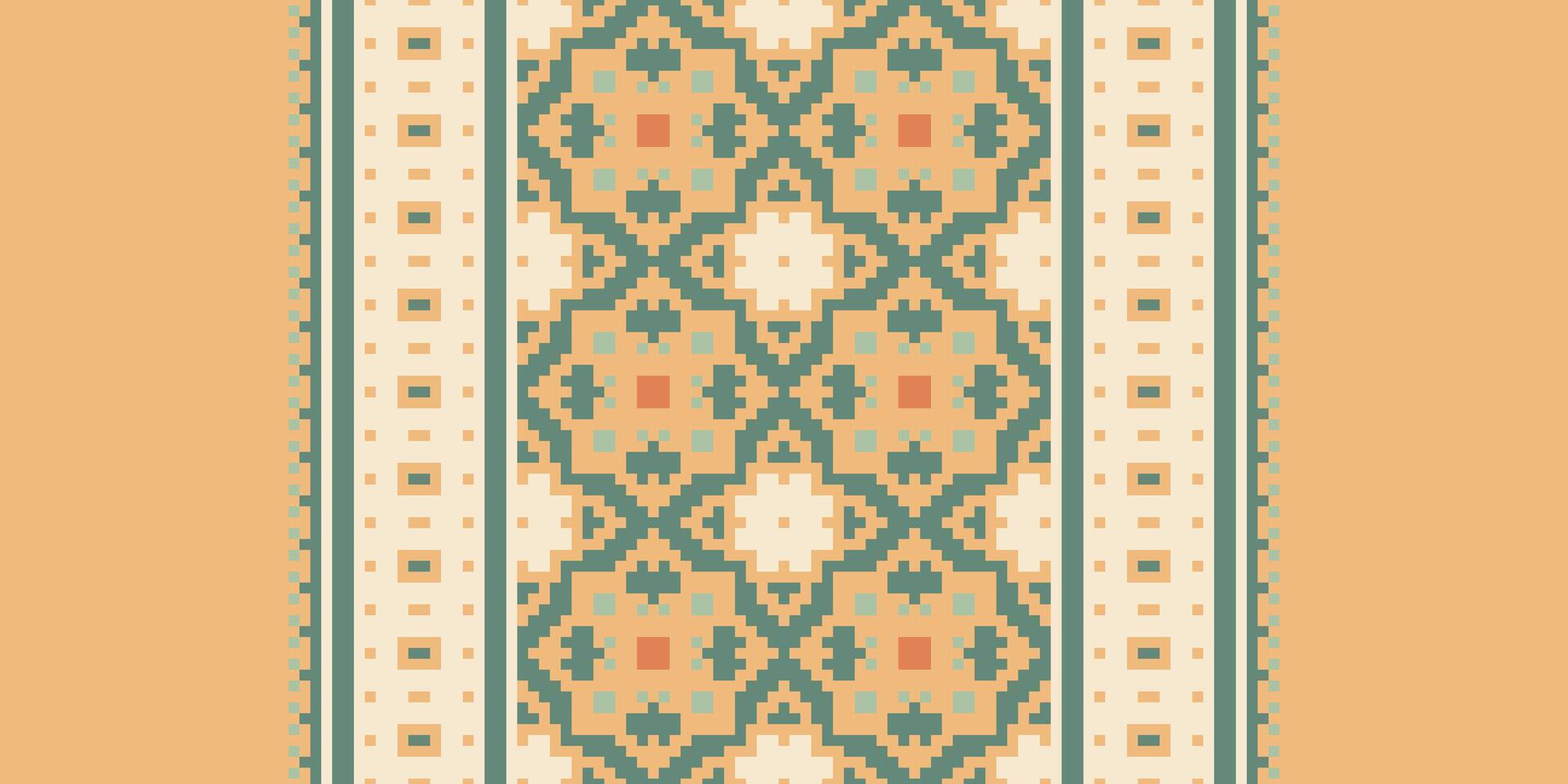 Tie dye Pattern Seamless Bandana print silk Motif embroidery, Pixel Ikat embroidery Design for Print kurta pattern mughal motifs tapestry pattern floral repeat vector