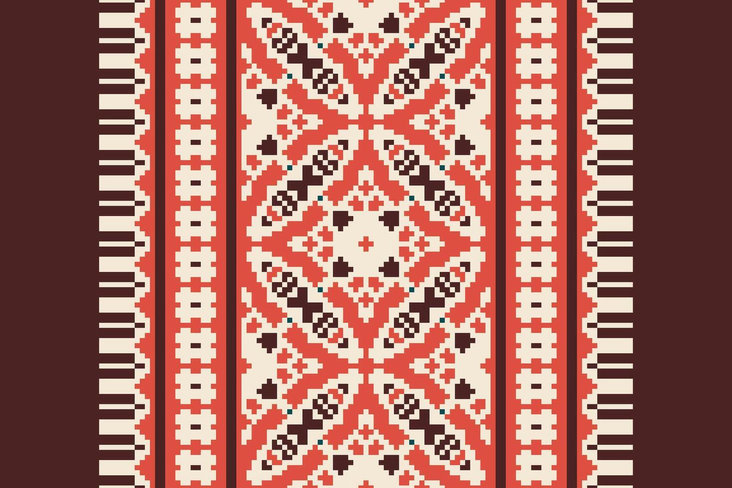 Dhoti Pants Pattern Seamless Bandana print silk Motif embroidery, Pixel Ikat embroidery Design for Print kurta pattern mughal motifs tapestry pattern floral repeat vector