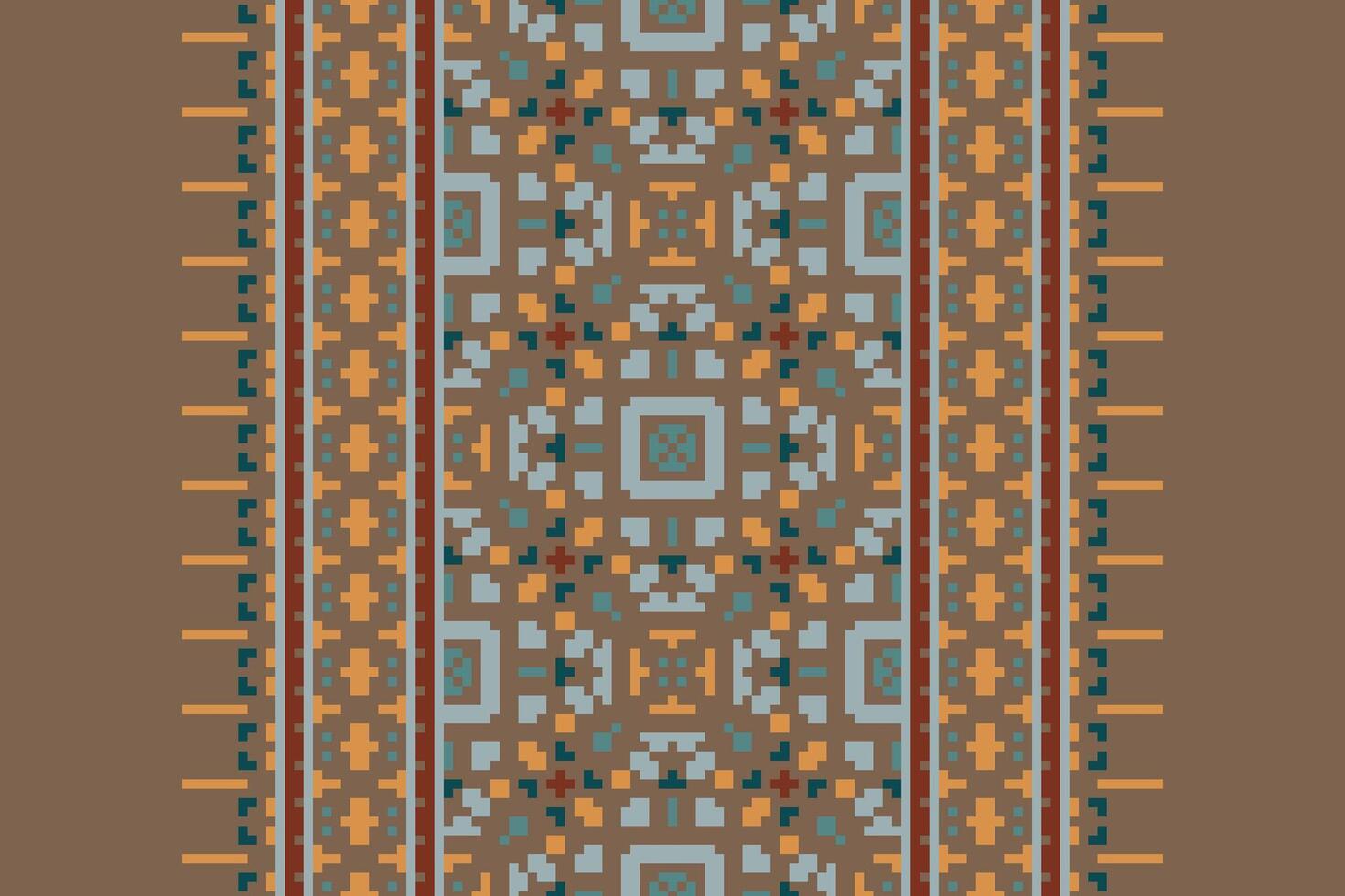 Dhoti Pants Pattern Seamless Australian aboriginal pattern Motif embroidery, Pixel Ikat embroidery Design for Print Texture fabric saree sari carpet. kurta patola saree vector
