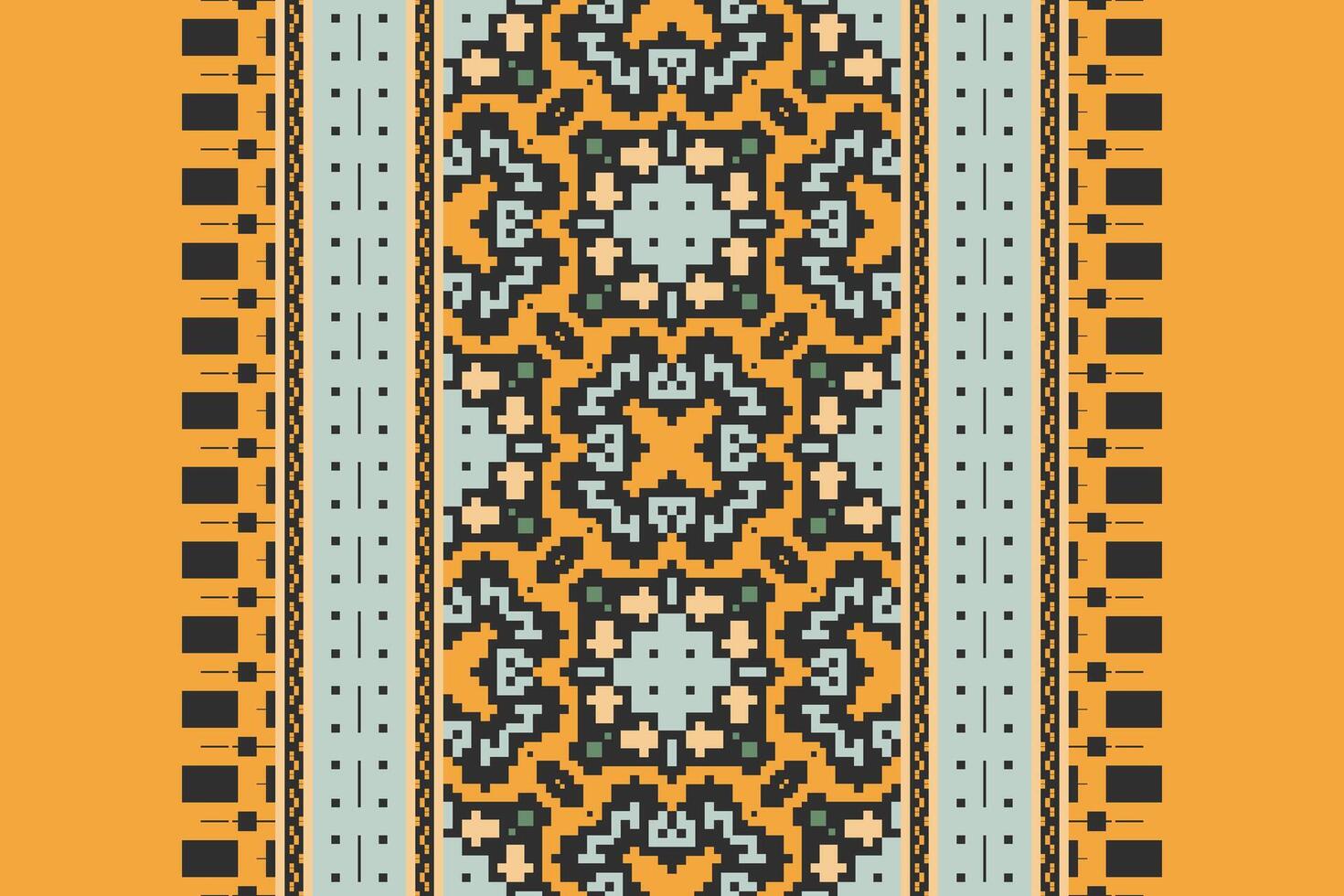 Dhoti Pants Pattern Seamless Australian aboriginal pattern Motif embroidery, Pixel Ikat embroidery Design for Print pattern vintage flower folk navajo patchwork pattern vector