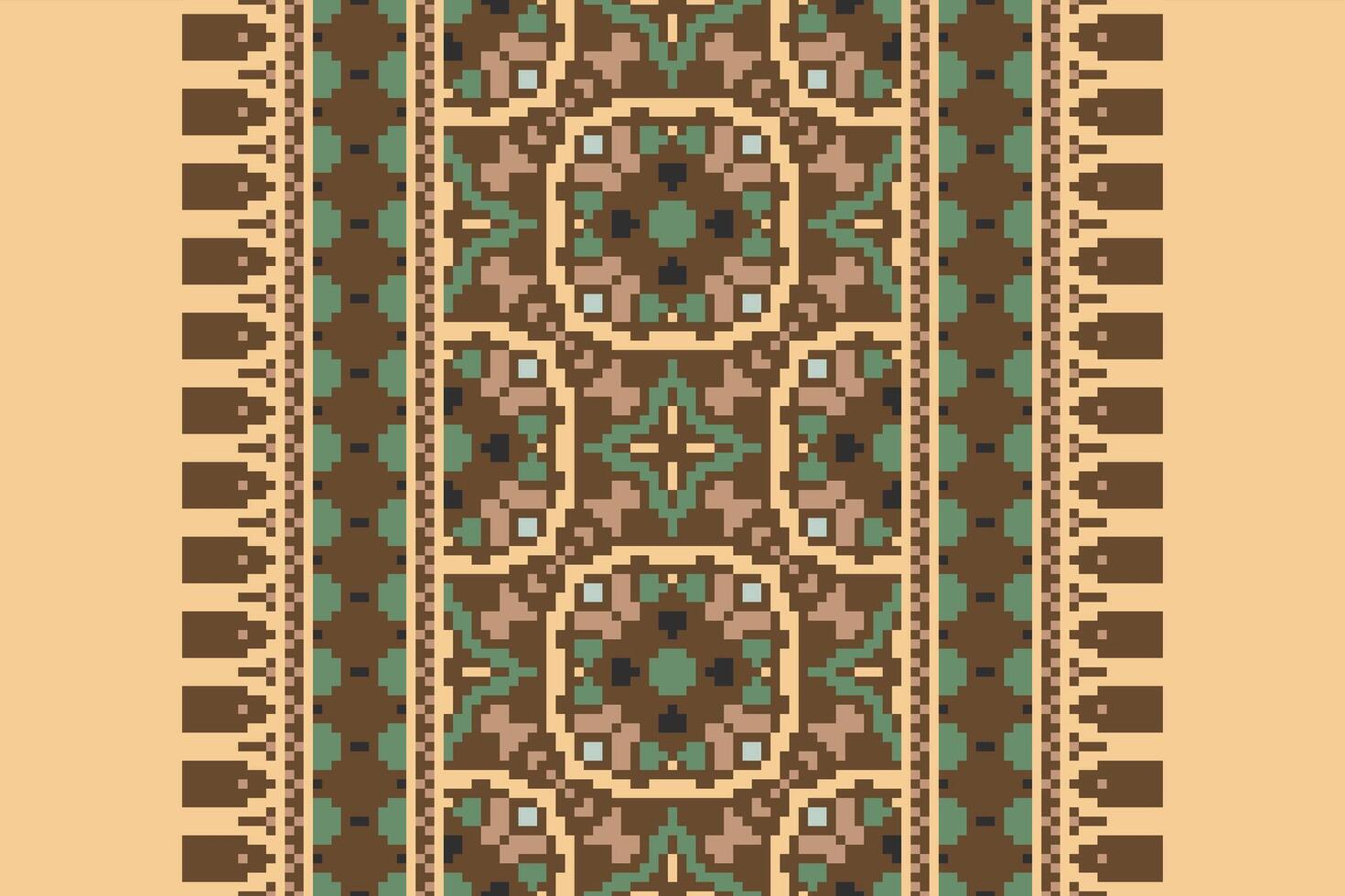 Dhoti Pants Pattern Seamless Australian aboriginal pattern Motif embroidery, Pixel Ikat embroidery Design for Print border embroidery ancient egypt vector