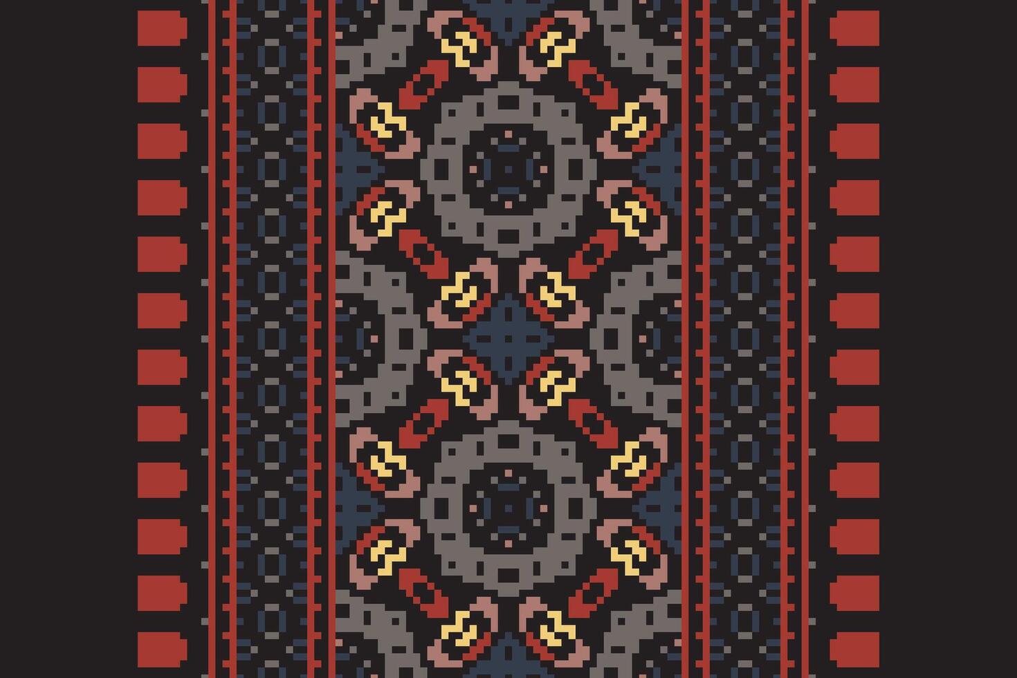 Dhoti Pants Pattern Seamless Mughal architecture Motif embroidery, Pixel Ikat embroidery Design for Print australian curtain pattern geometric pillow model kurti mughal flowers vector