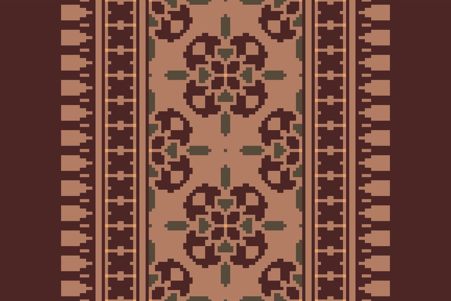 Dhoti Pants Pattern Seamless Mughal architecture Motif embroidery, Pixel Ikat embroidery Design for Print egyptian hieroglyphs tibetan geo pattern vector