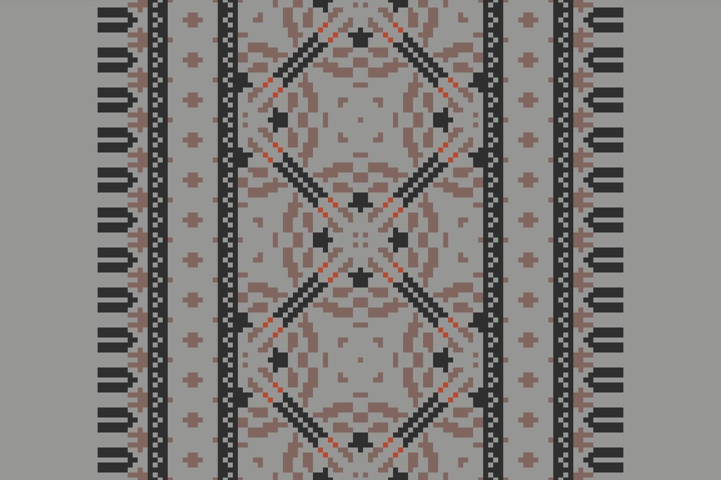Dhoti Pants Pattern Seamless Scandinavian pattern Motif embroidery, Pixel Ikat embroidery Design for Print scarf hijab pattern kerchief Pixel Ikat Silk kurti model mughal patterns vector