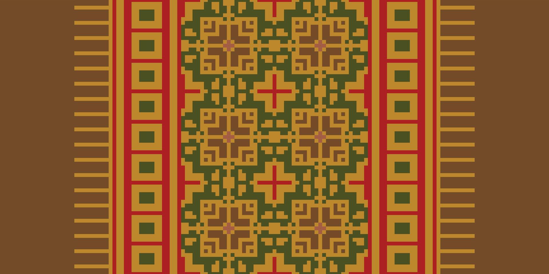 Tie dye Pattern Seamless Australian aboriginal pattern Motif embroidery, Pixel Ikat embroidery Design for Print endless arabesque cloth dupatta shawl bandana print silk kurta men vector