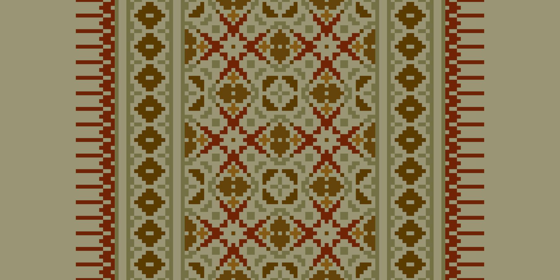 Tie dye Pattern Seamless Australian aboriginal pattern Motif embroidery, Pixel Ikat embroidery Design for Print indonesian batik motif embroidery native american kurta mughal design vector